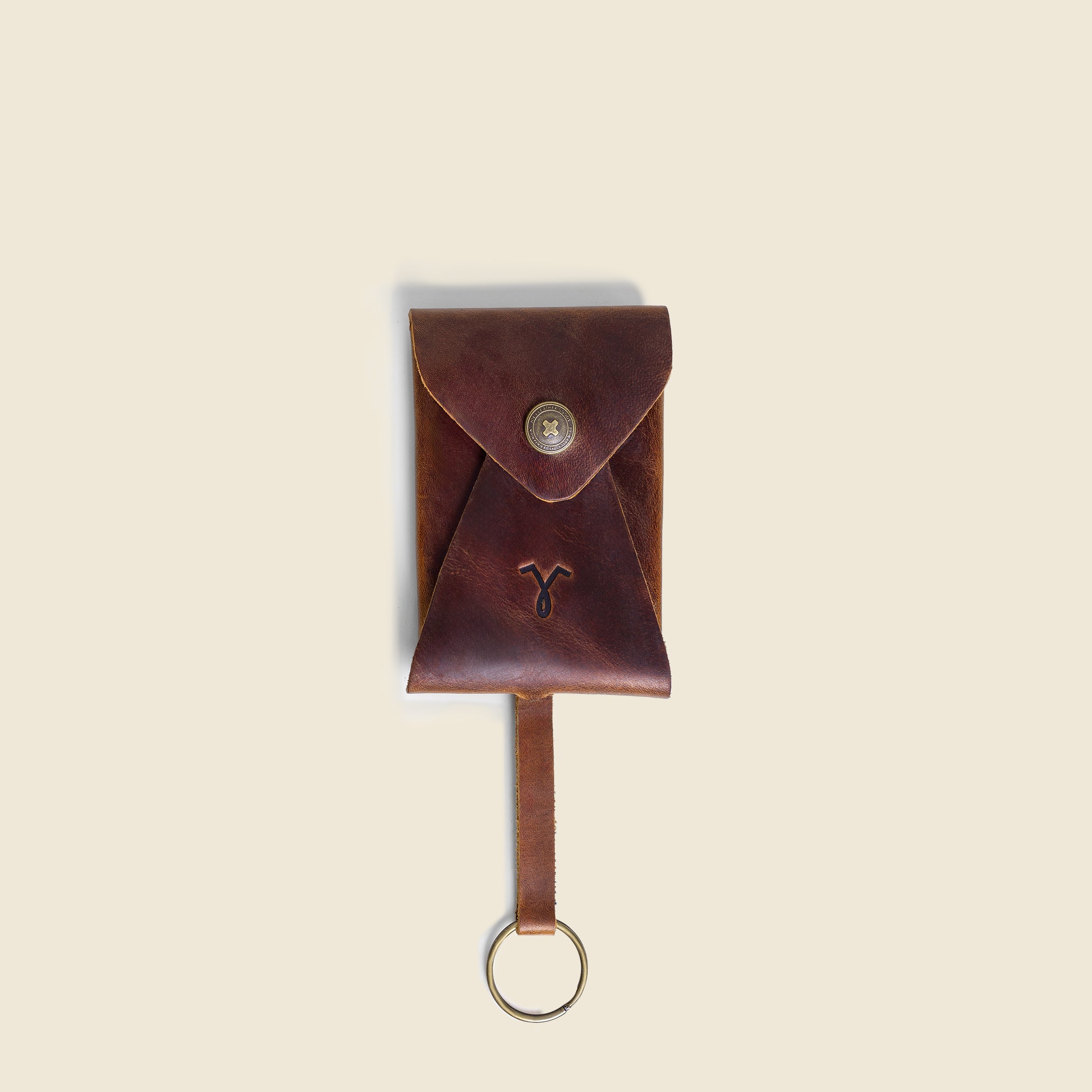 Full-Grain Leather Key Pouch