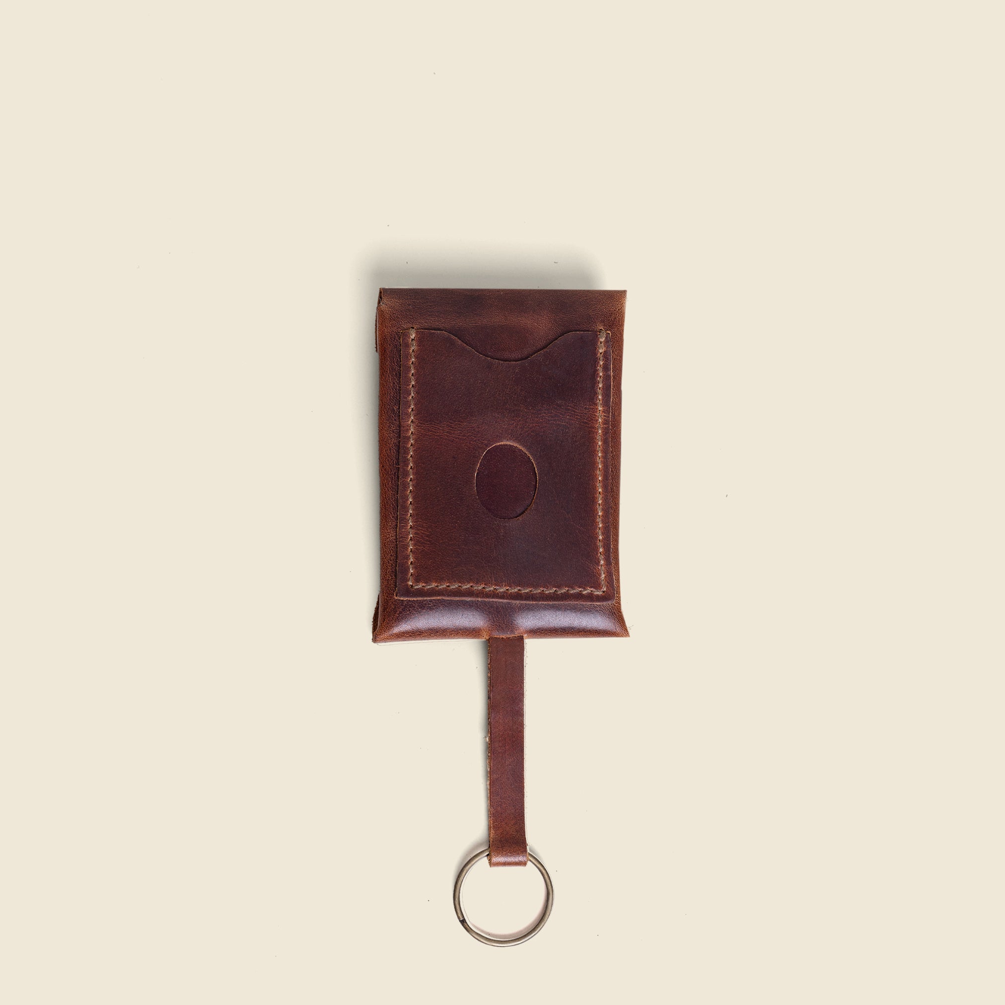 Full-Grain Leather Key Pouch