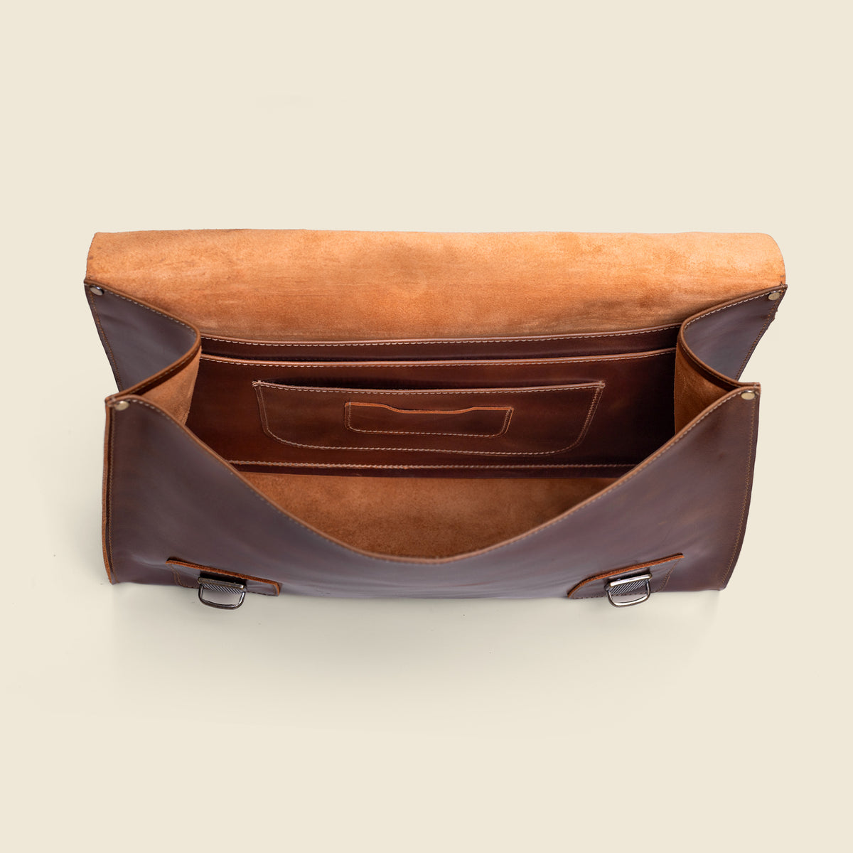 The "Vancouver" Handcrafted Leather Vintage Laptop Messenger Bag