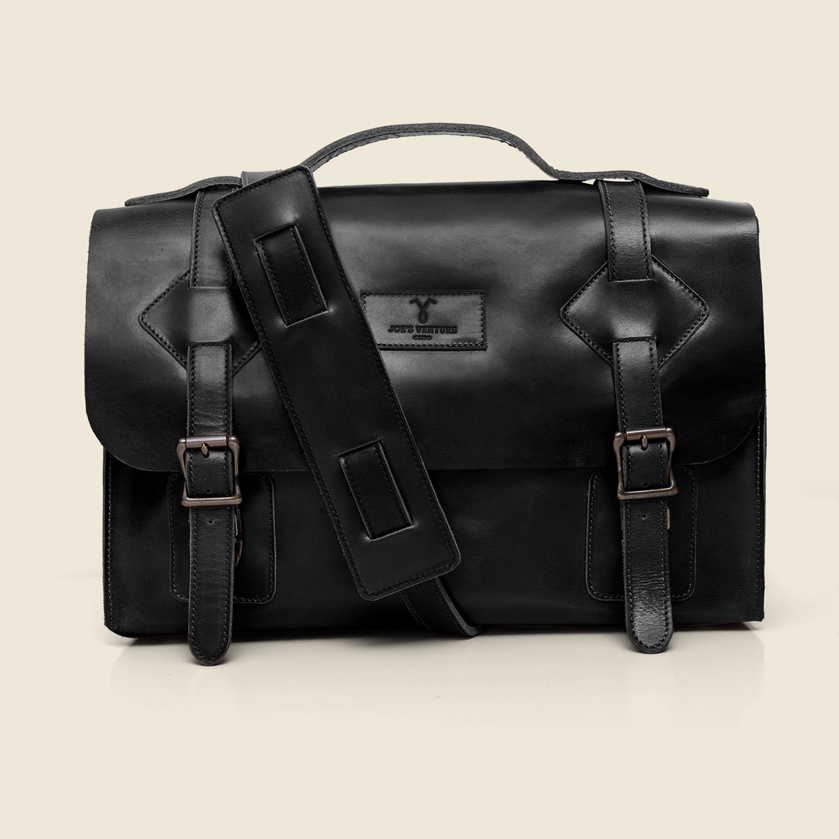 The "Vancouver" Handcrafted Leather Vintage Laptop Messenger Bag