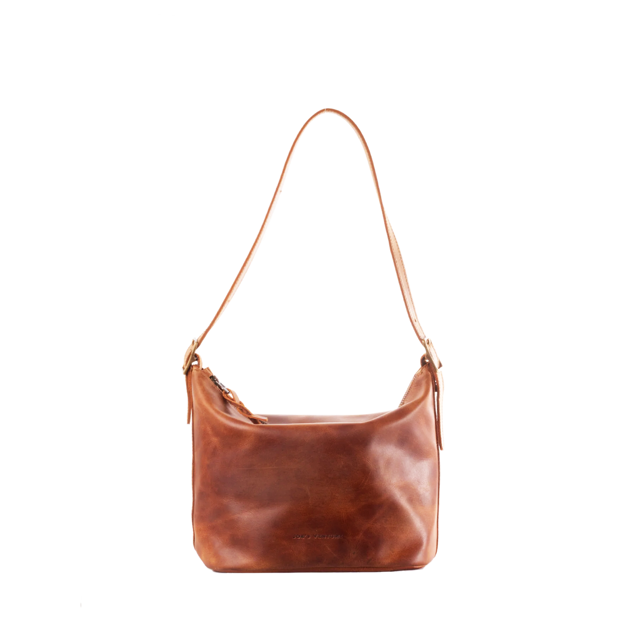 The "Petra" handcrafted leather shoulder bag