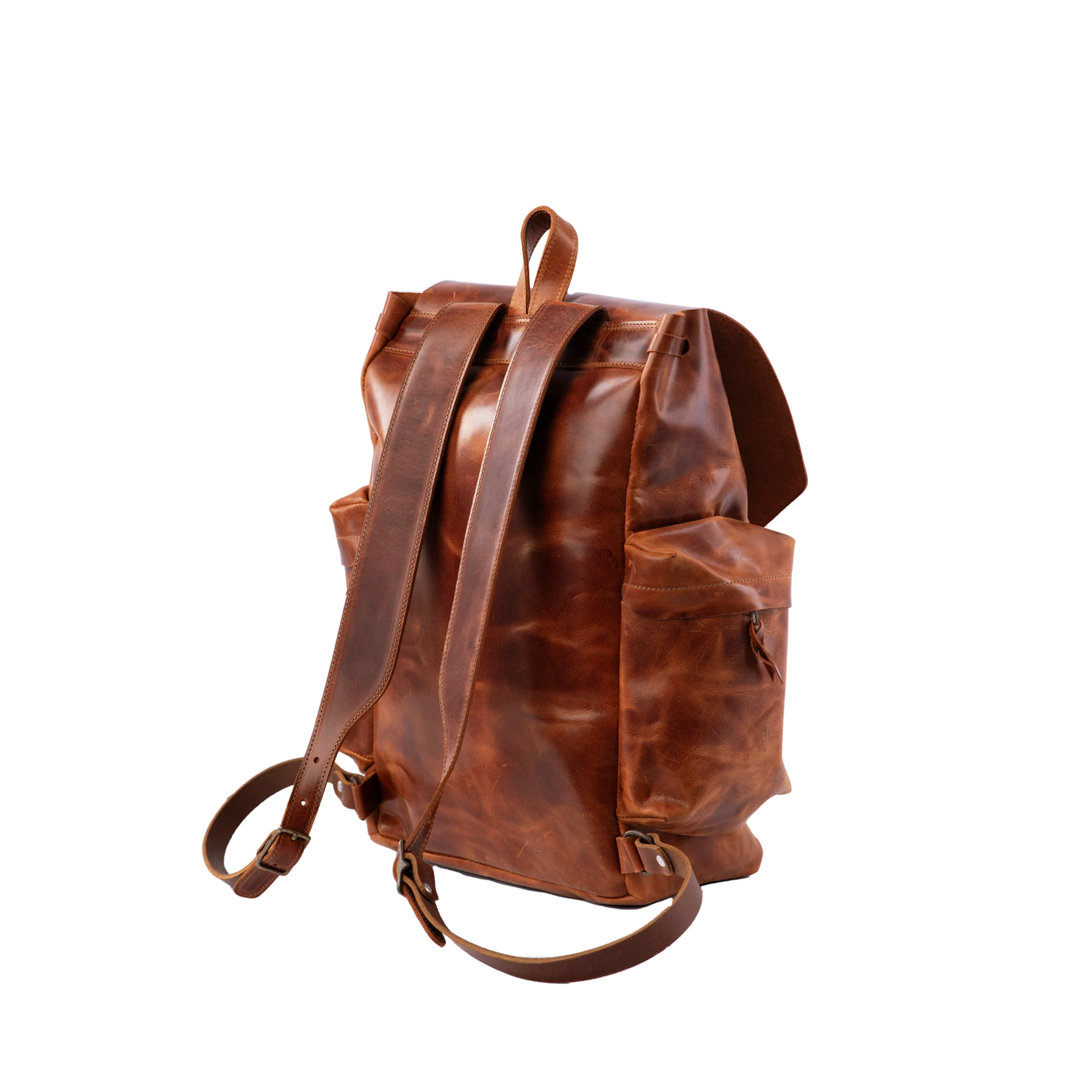 "The Pyrenees" Handcrafted Leather Adventure Laptop Backpack