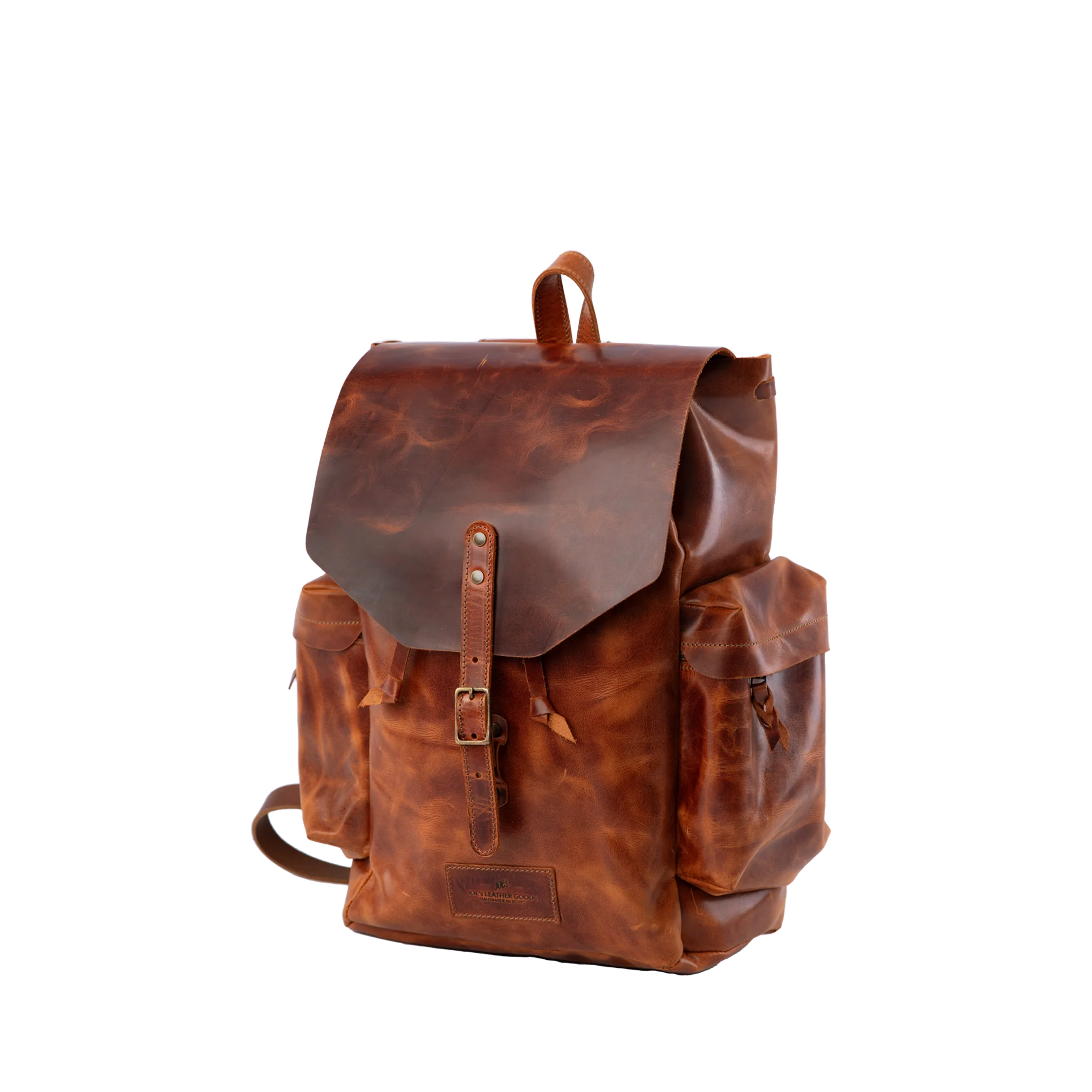 "The Pyrenees" Handcrafted Leather Adventure Laptop Backpack