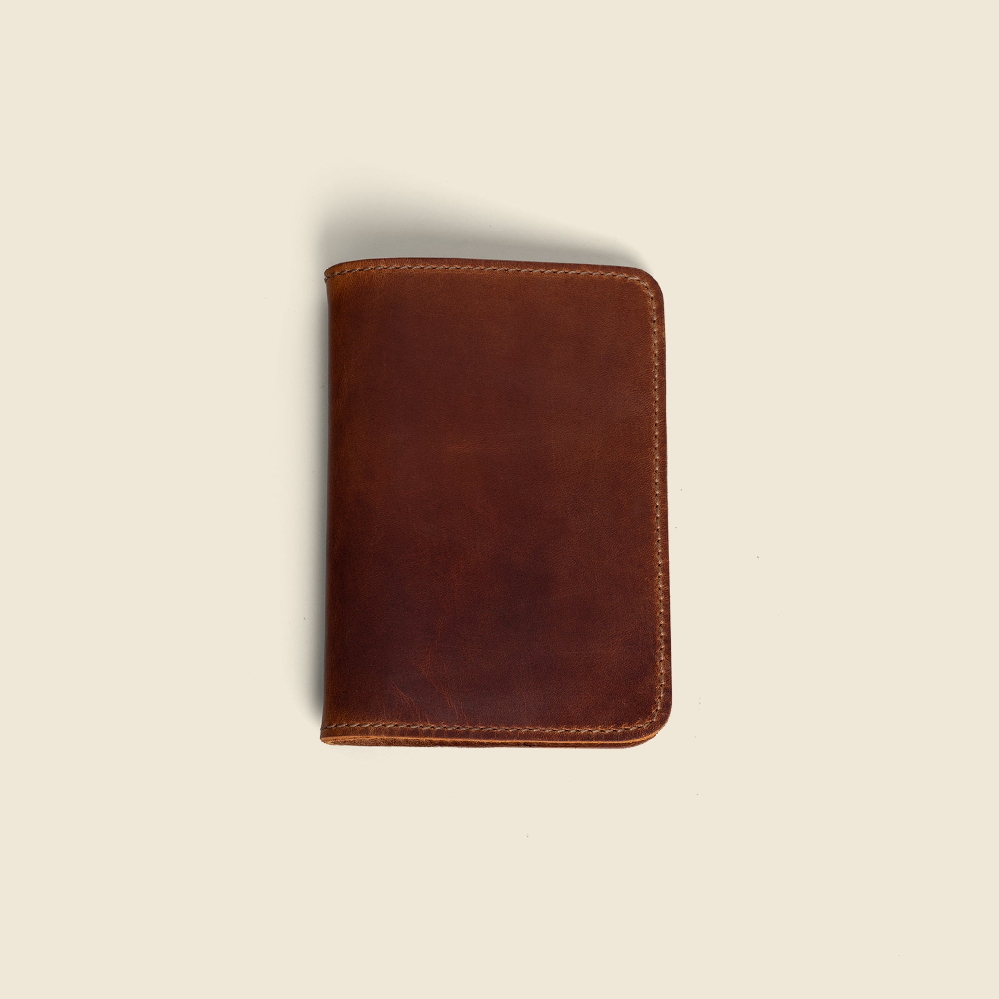Handcrafted Leather Passport Cover - Travel Essentials