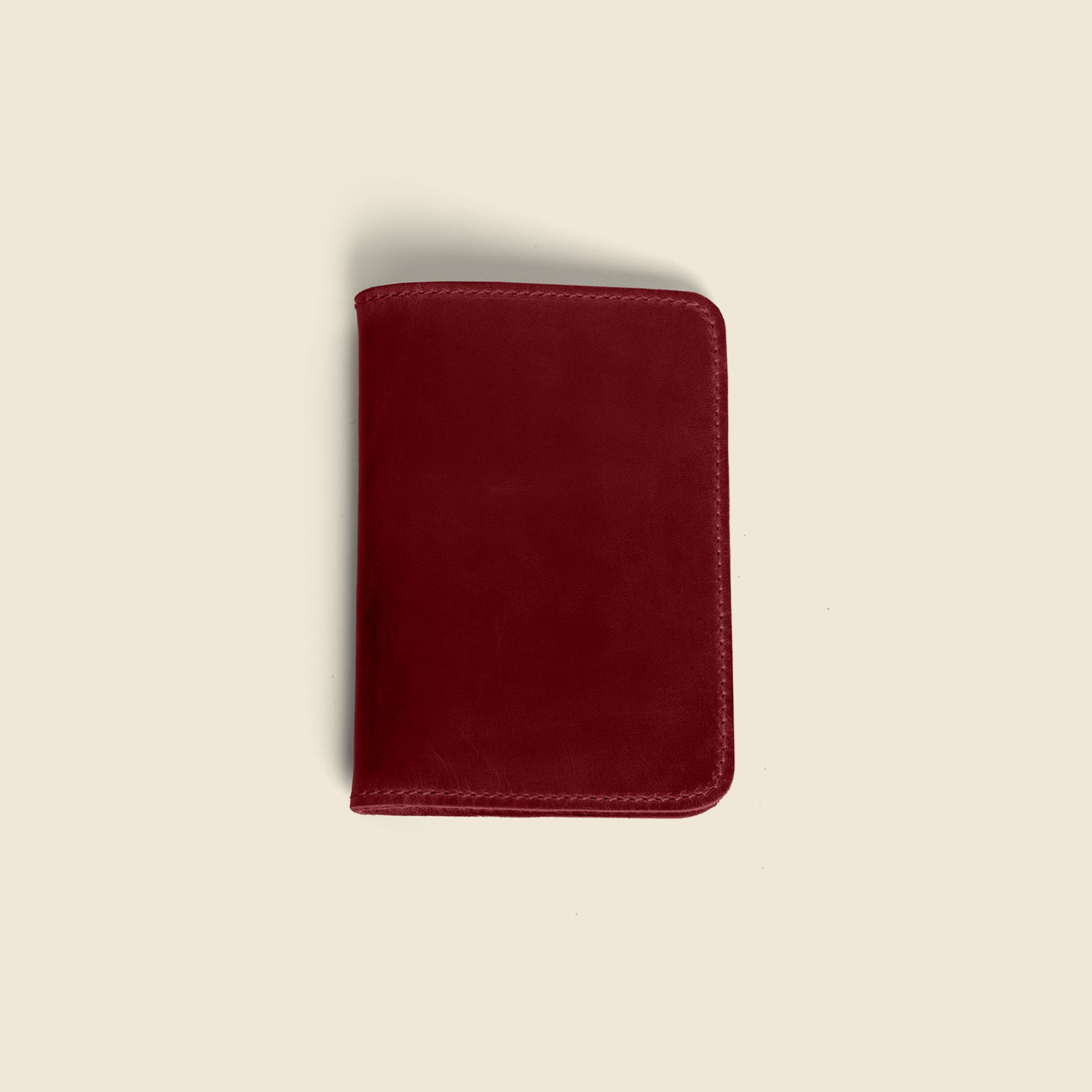 Handcrafted Leather Passport Cover - Travel Essentials