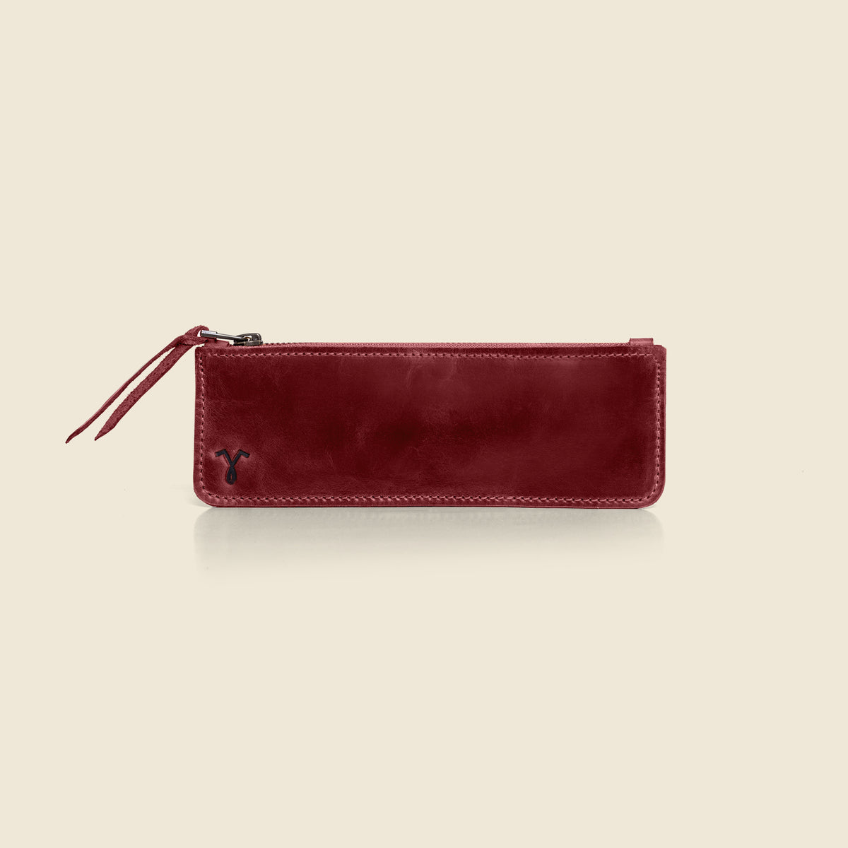 Handcrafted Vintage Leather Pencil Case
