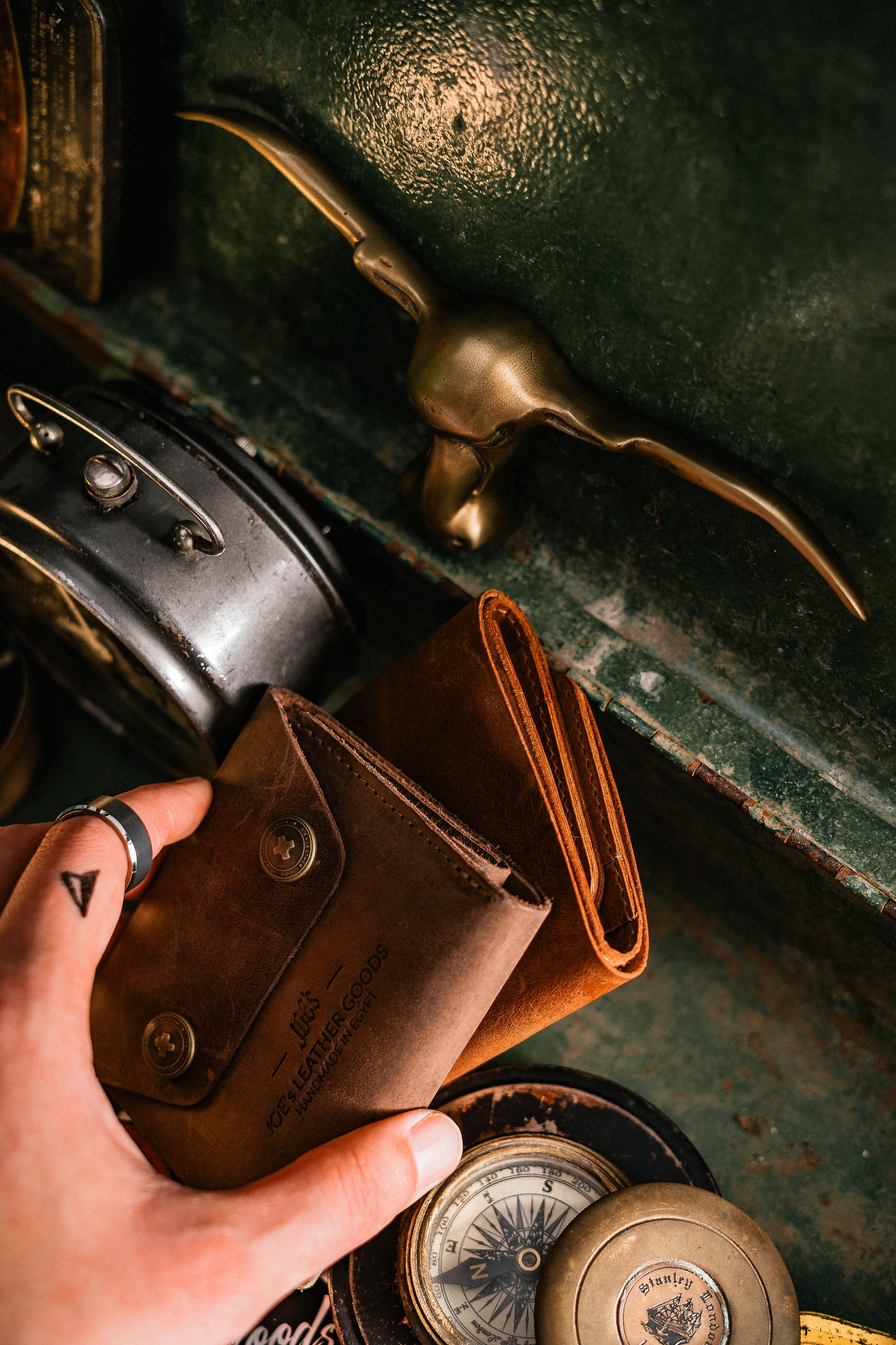 The Handcrafted Leather Clipper Fold Wallet