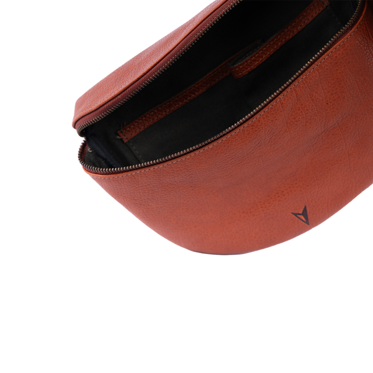 Full Grain Pebbled Leather Waist Bag