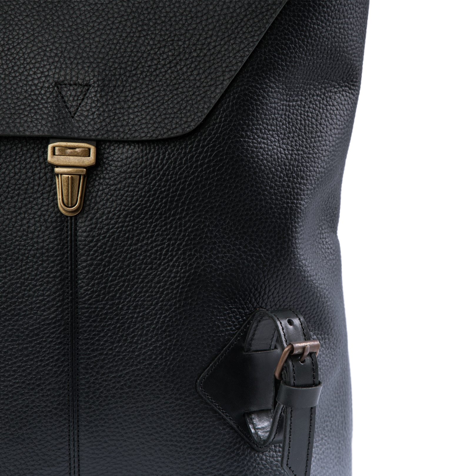 Eclipse Pebbled Leather Paratrooper Backpack