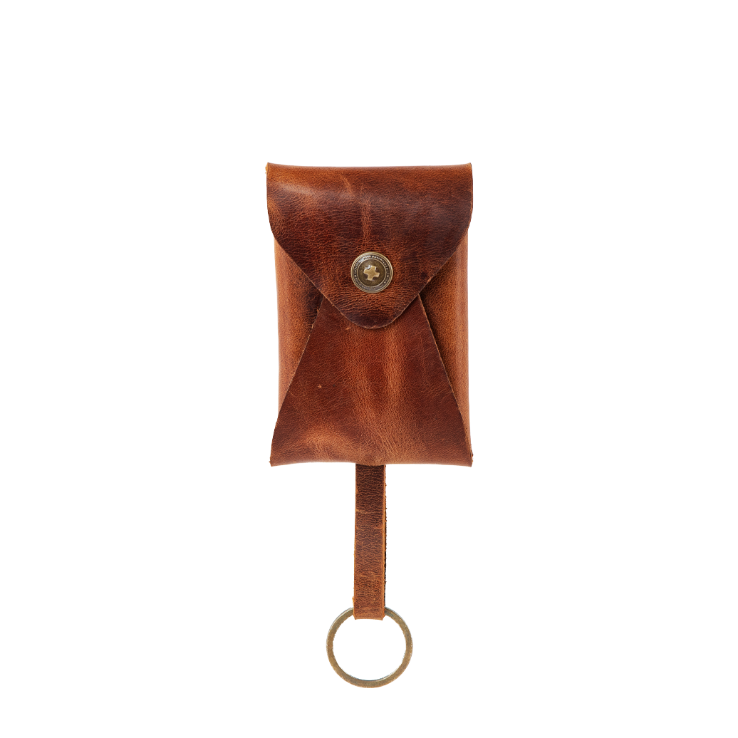 Full-Grain Leather Key Pouch