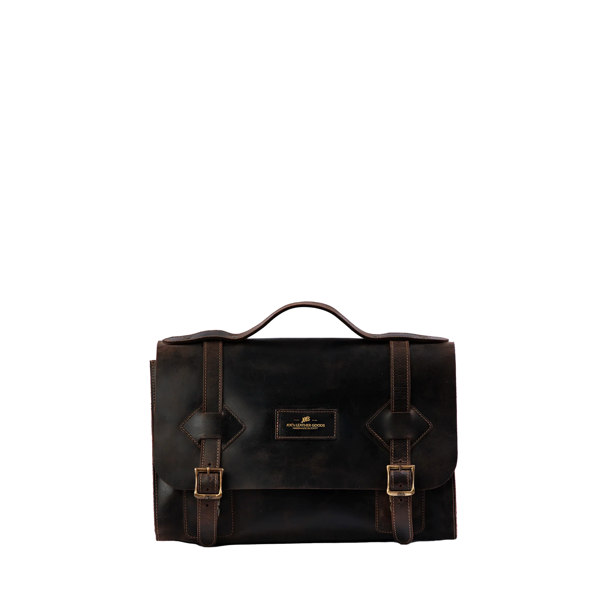 The "Vancouver" Handcrafted Leather Vintage Laptop Messenger Bag