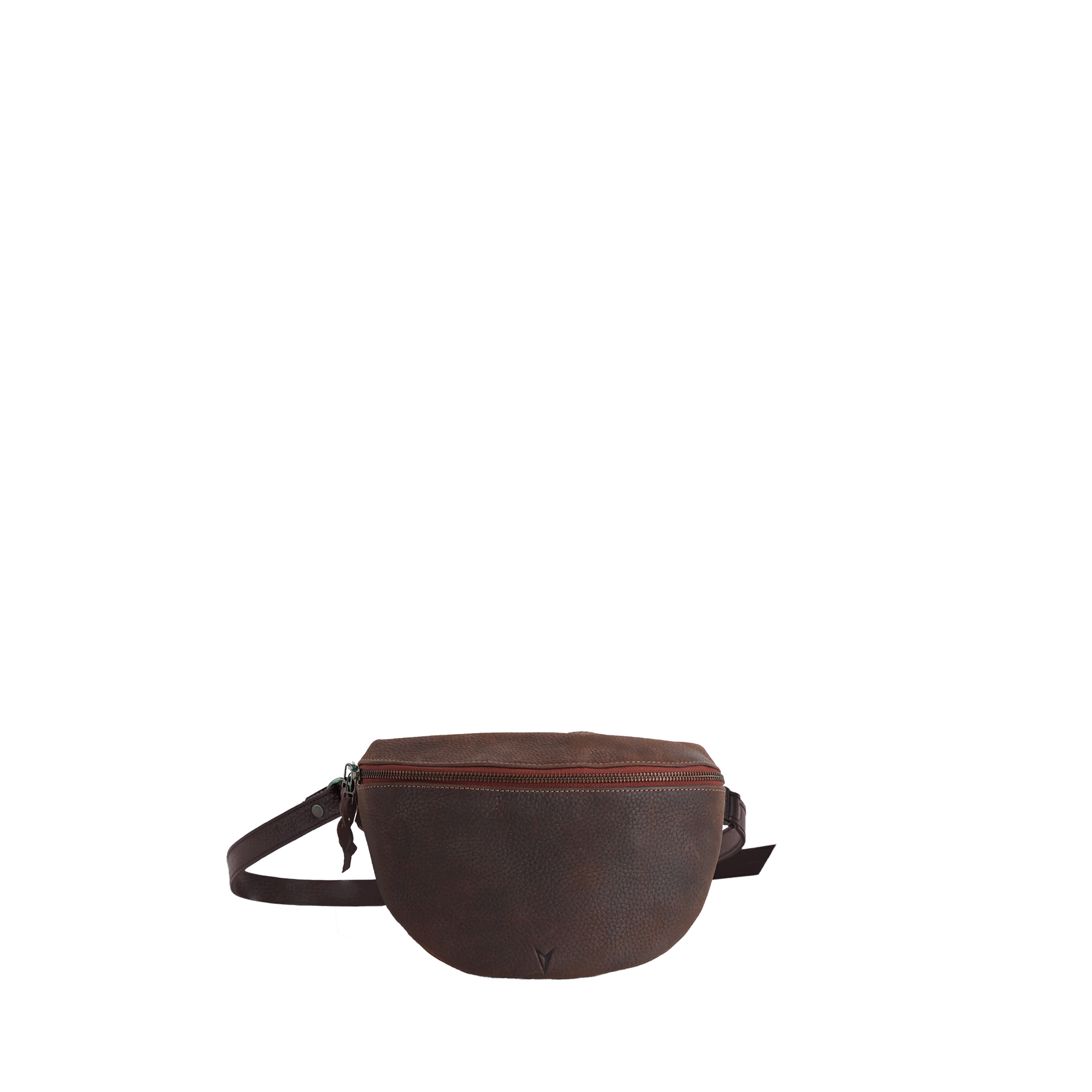Full Grain Pebbled Leather Waist Bag