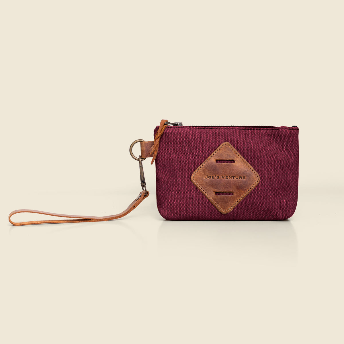 Vintage Handcrafted Waxed-Canvas EDC Pouch